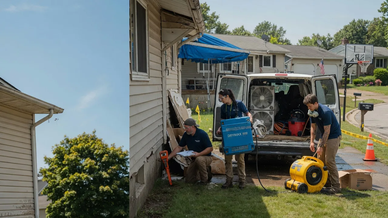 Ceiling Leak Cleanup in Poyen, AR near me