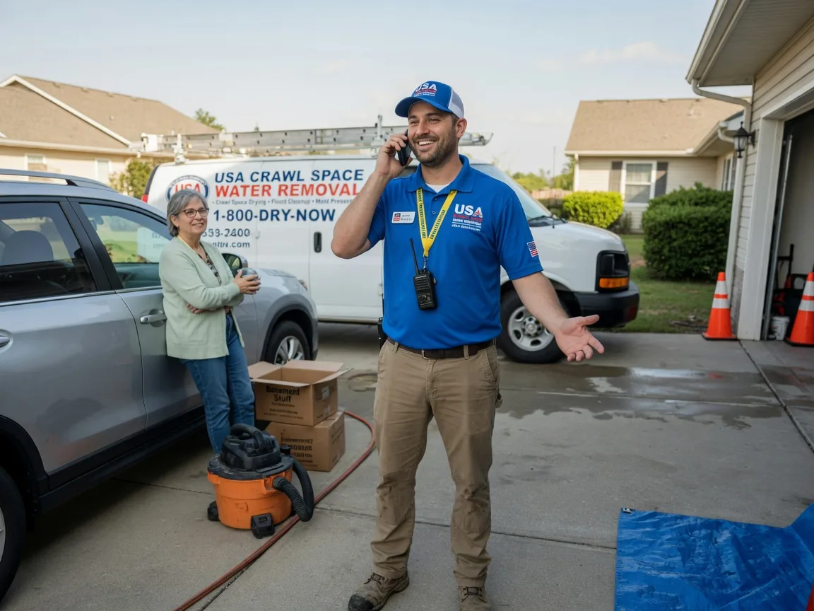 Crawl Space Water Removal Poyen, AR FAQs